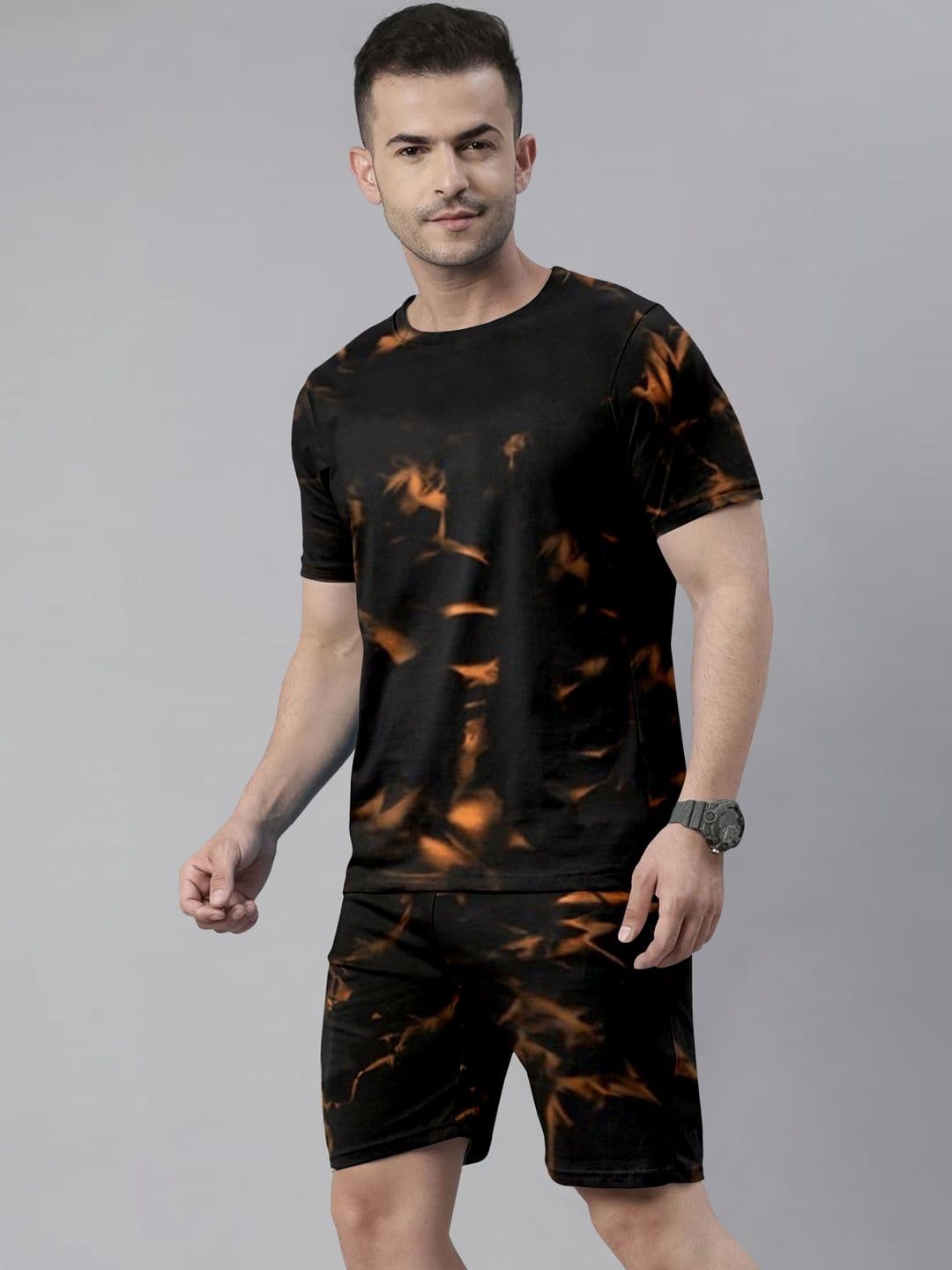 QOSHA Men Printed Night suit - view 1