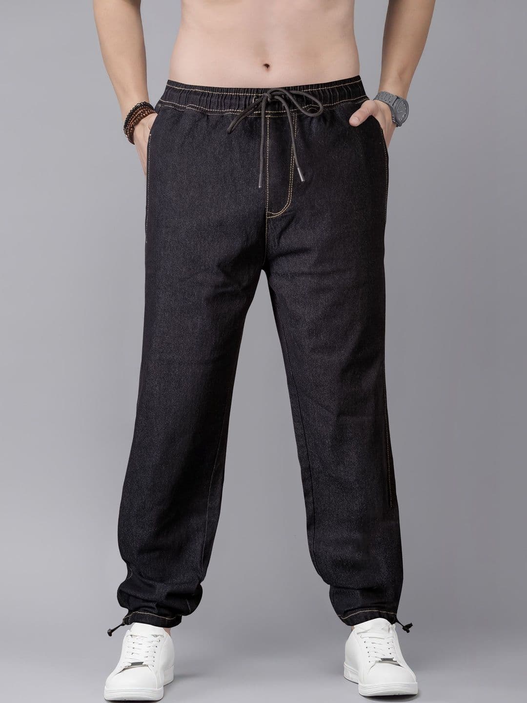 RIG BONE Men Loose Mid-Rise Stretchable Jeans - view 1