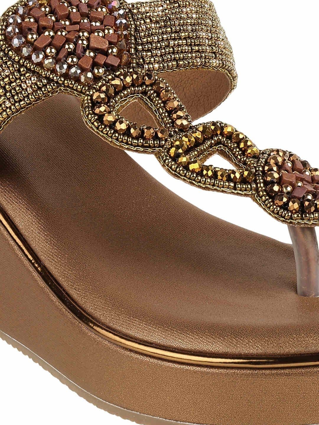 WALKWAY by Metro Embellished Party Wedge Sandals - view 1