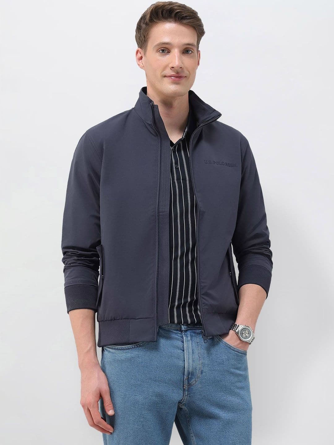 U.S. Polo Assn. Men Bomber Jacket - view 1