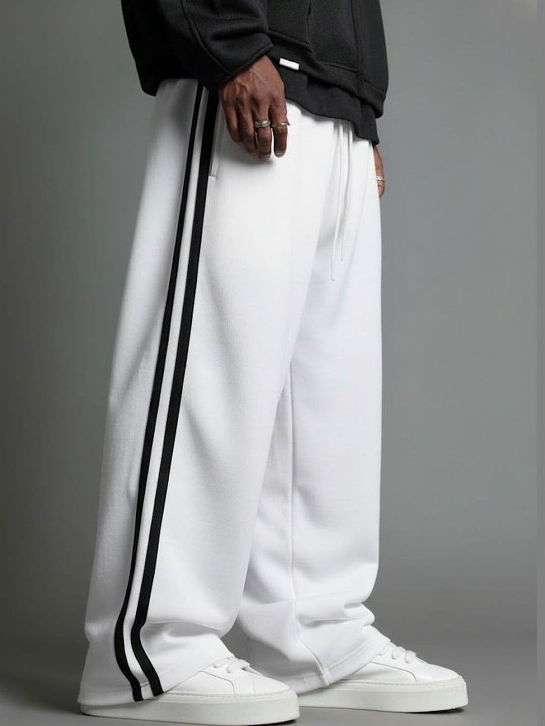 dockstreet Men Pure Cotton Relaxed Fit Track Pants - view 1