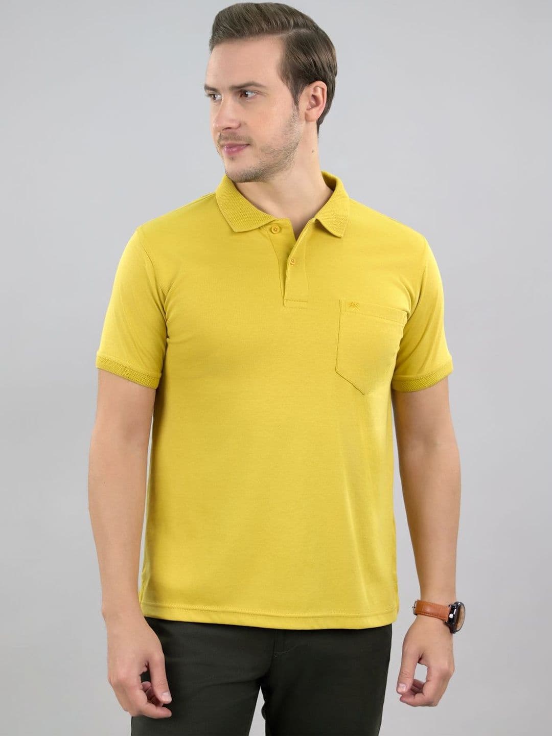 Monte Carlo Men Polo Collar T-shirt - view 1