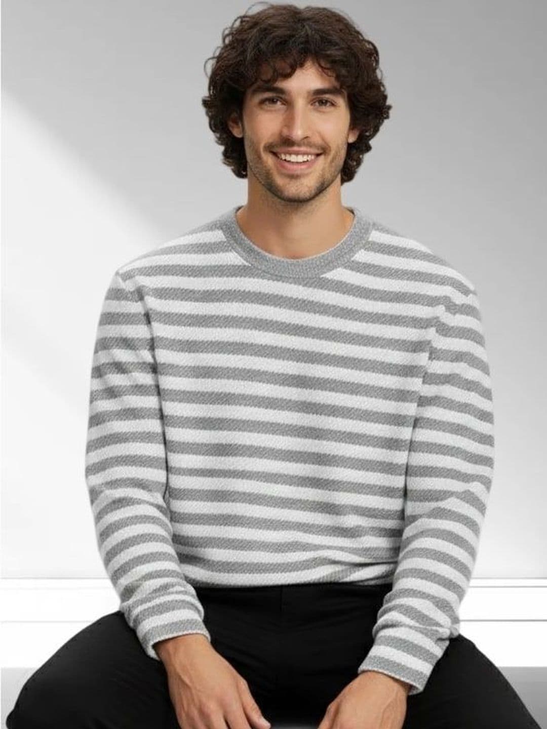 SZN Men Striped T-shirt - view 1