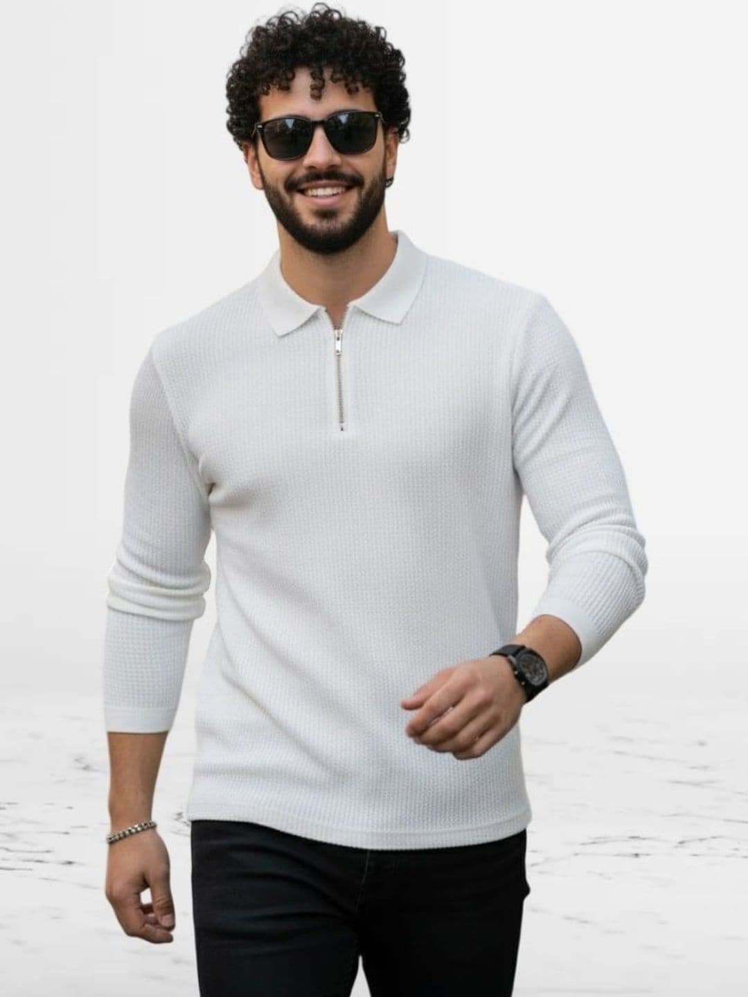 SZN Men Polo Collar T-shirt - view 1
