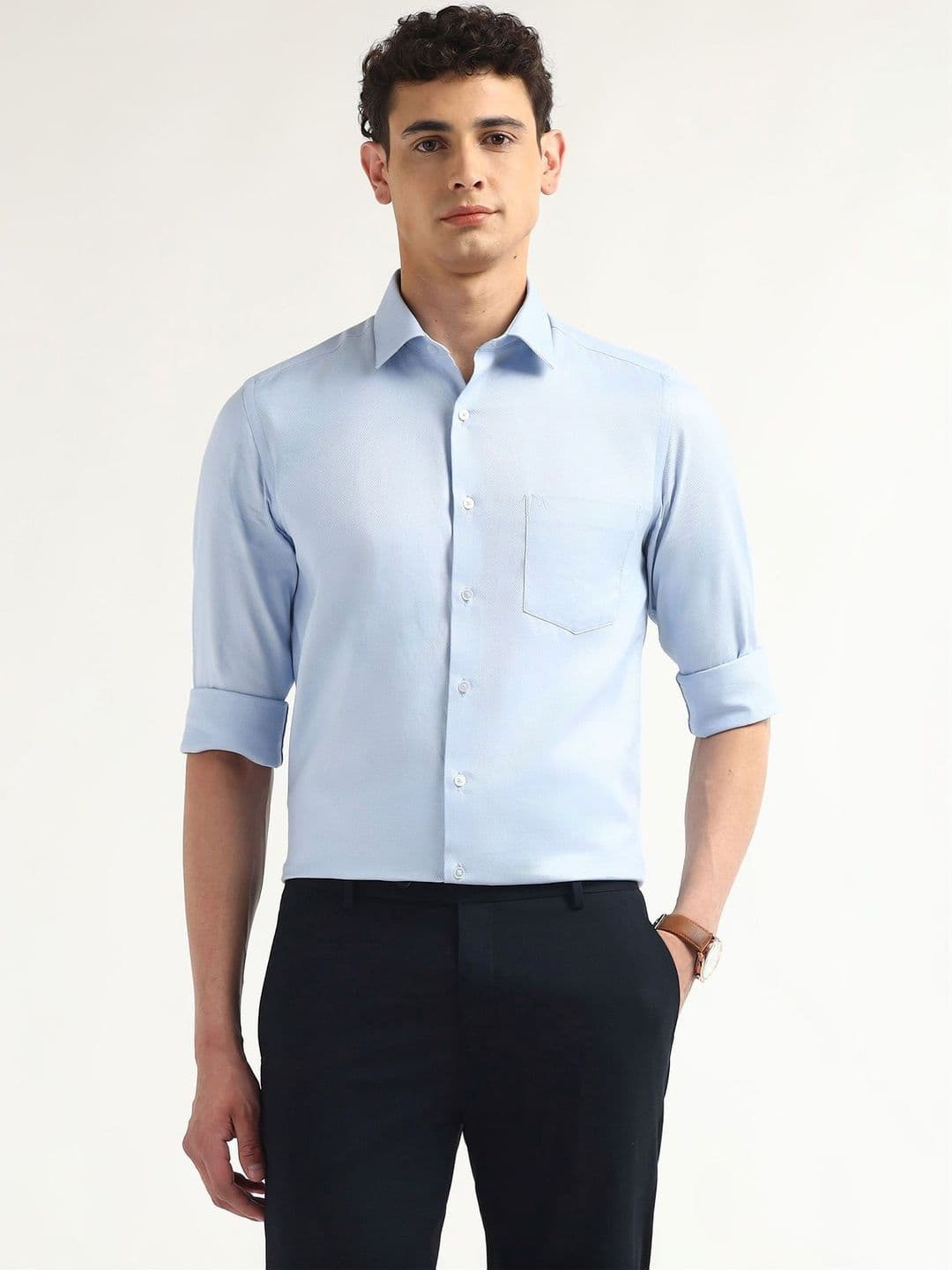 Arrow Men Slim Fit Formal Shirt - view 1