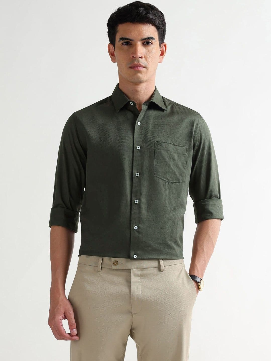 Arrow Men Slim Fit Casual Shirt - view 1