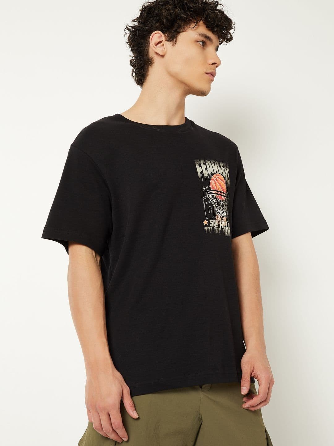 max Men Printed T-shirt - view 1