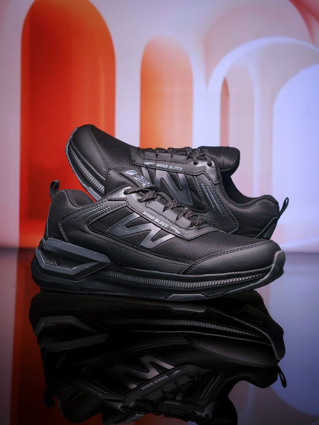 ASIAN Men Mesh Running Non-Marking Shoes - view 1