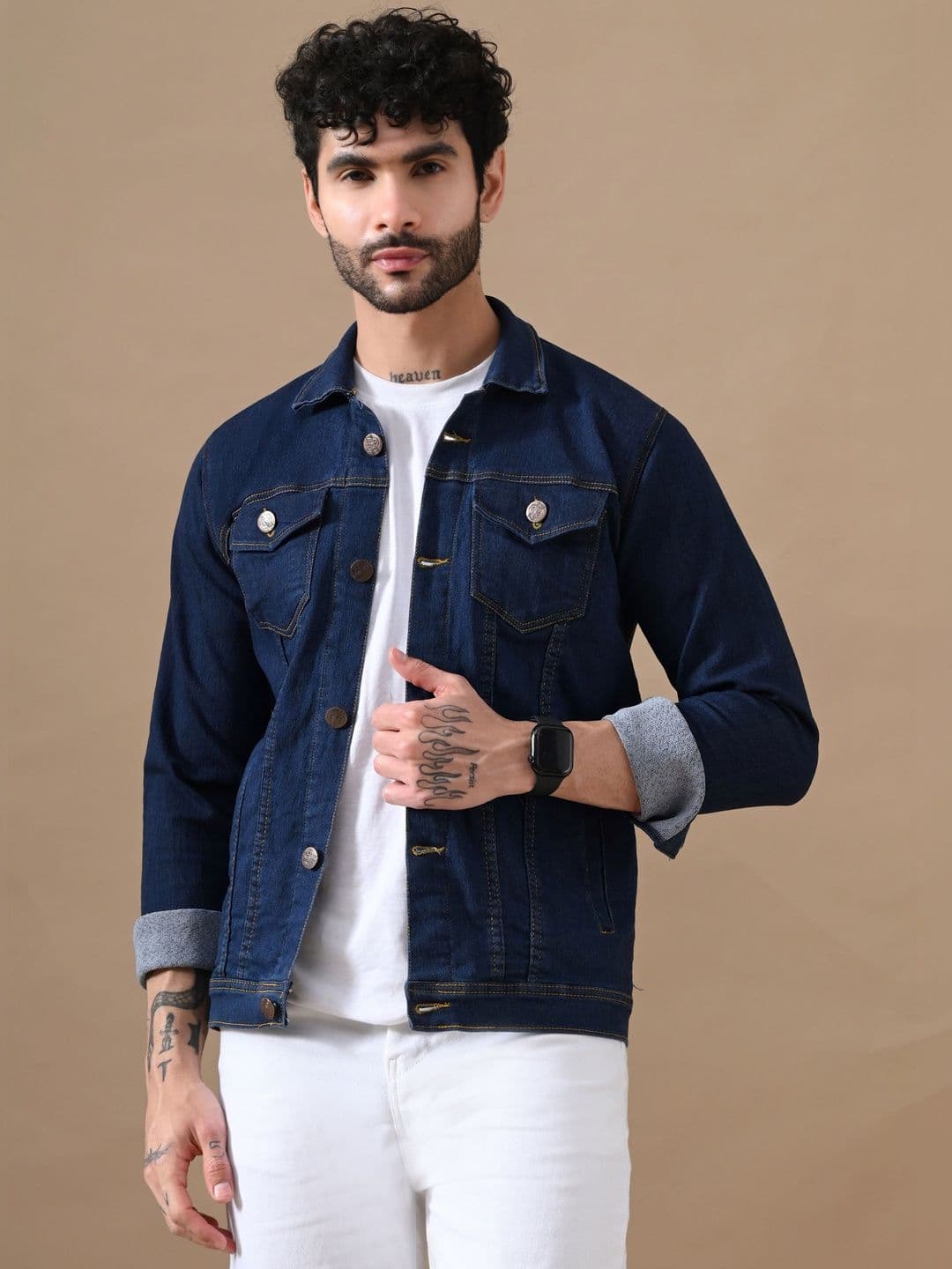 Moda Rapido Men Denim Jacket - view 1
