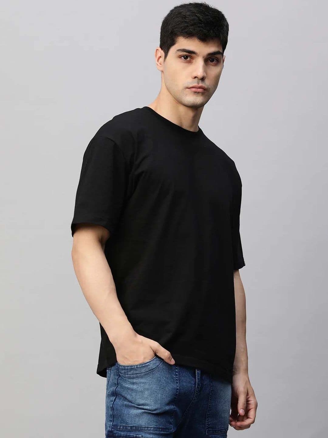 RuledBySun Men Pure Cotton Anti Odour T-shirt - view 1