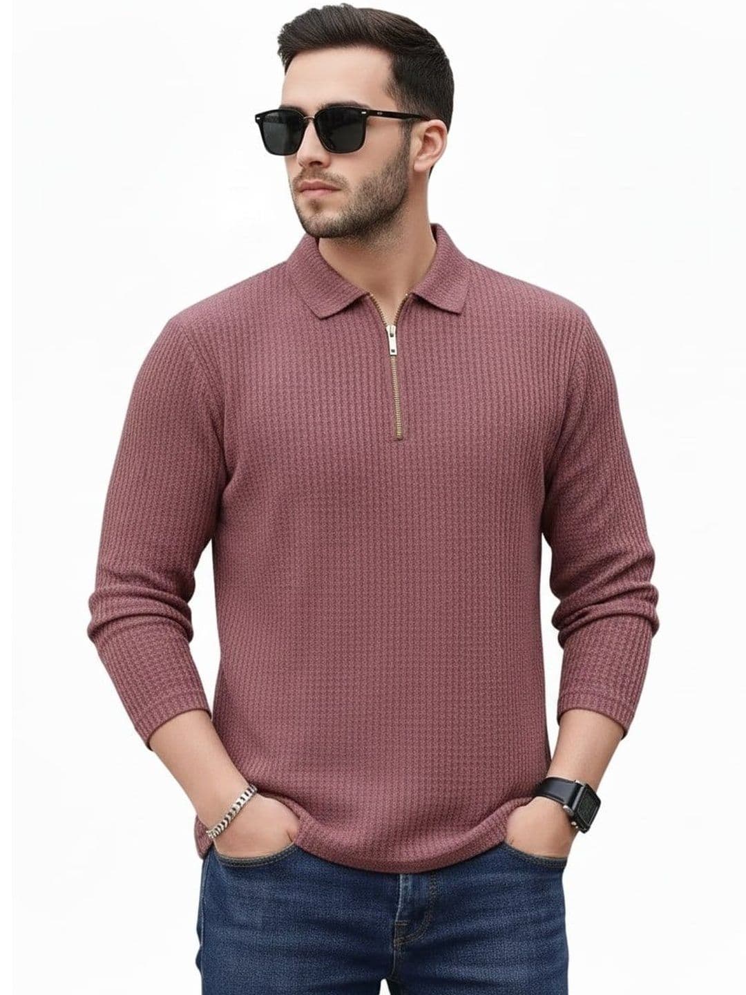 SZN Men Polo Collar T-shirt - view 1