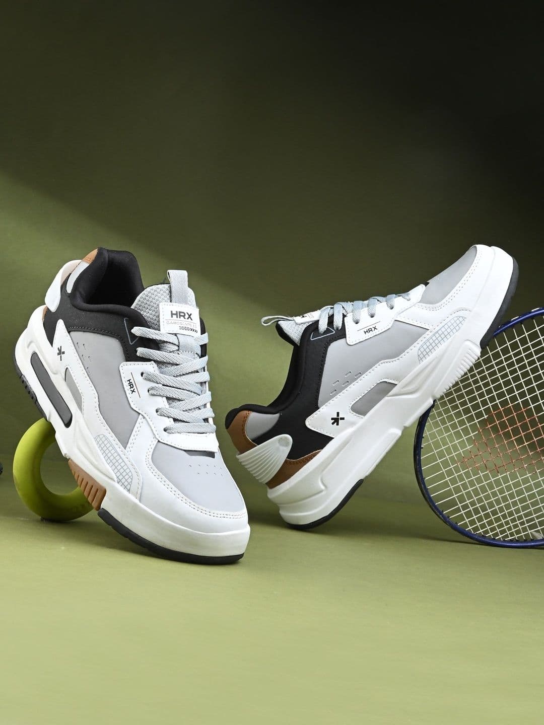 HRX by Hrithik Roshan Men Colourblocked Sneakers - view 1