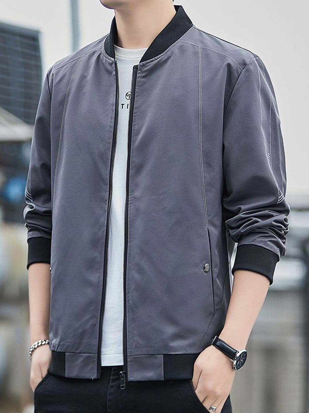 StyleCast x Revolte Men Windcheater Outdoor Tailored Jacket - view 1