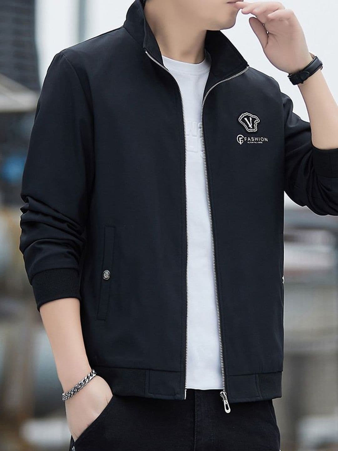 StyleCast x Revolte Men Windcheater Outdoor Tailored Jacket - view 1