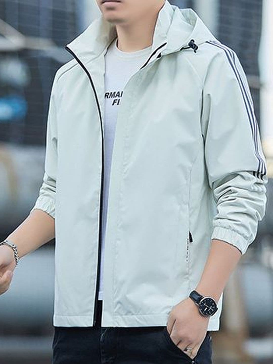 StyleCast x Revolte Men Windcheater Outdoor Tailored Jacket - view 1
