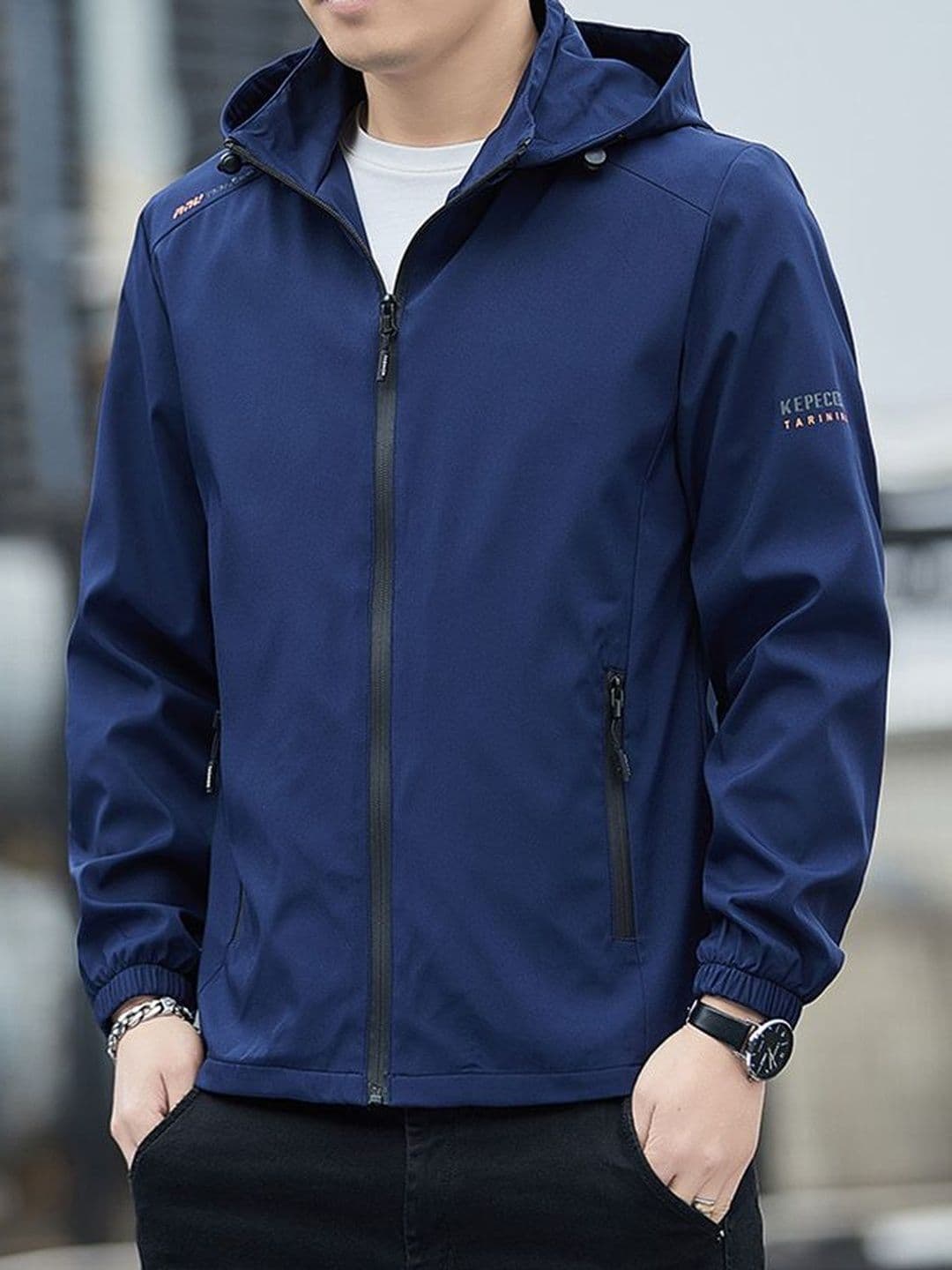 StyleCast x Revolte Men Windcheater Outdoor Tailored Jacket - view 1