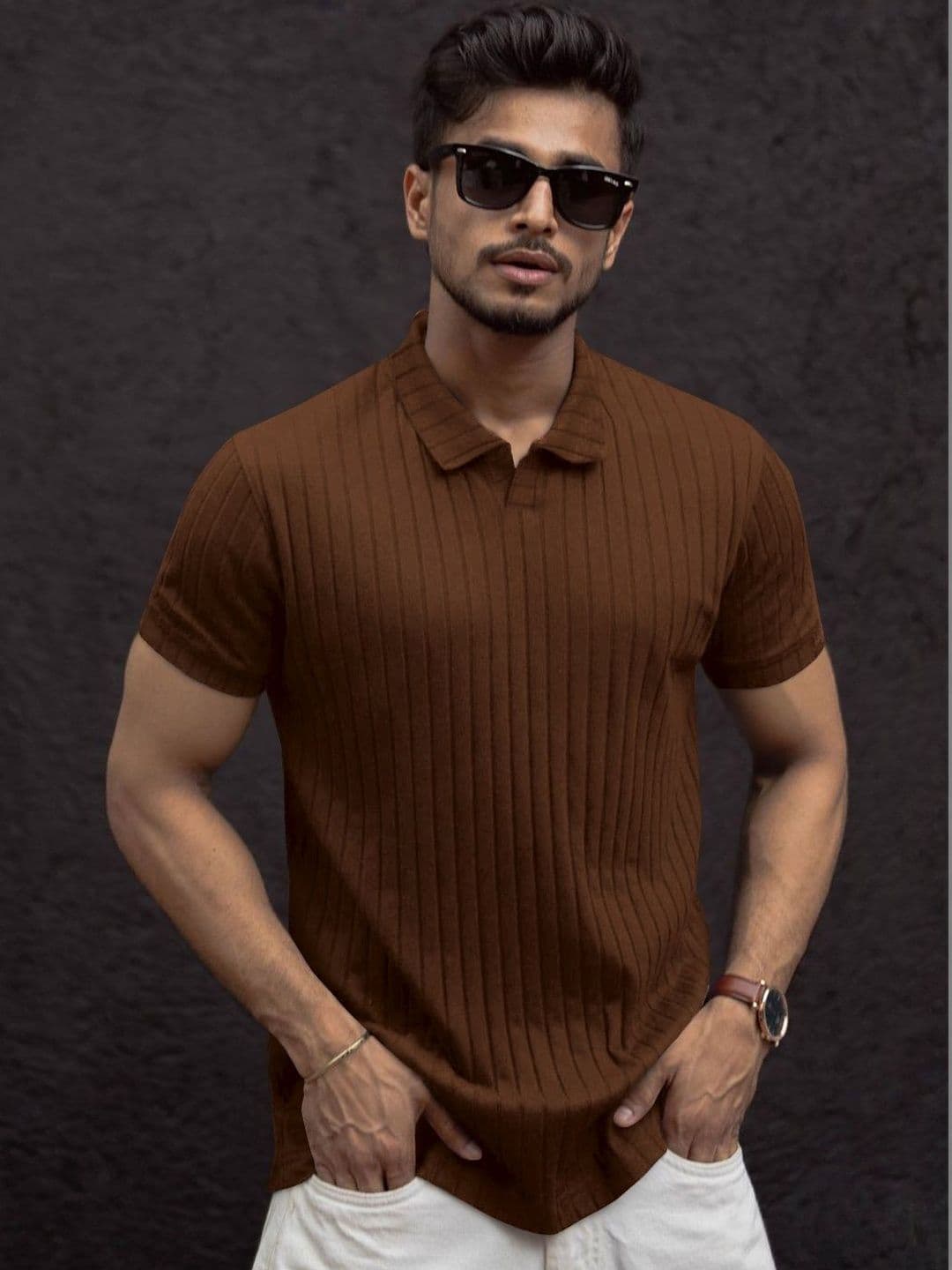 KAJARU Men Polo Collar T-shirt - view 1