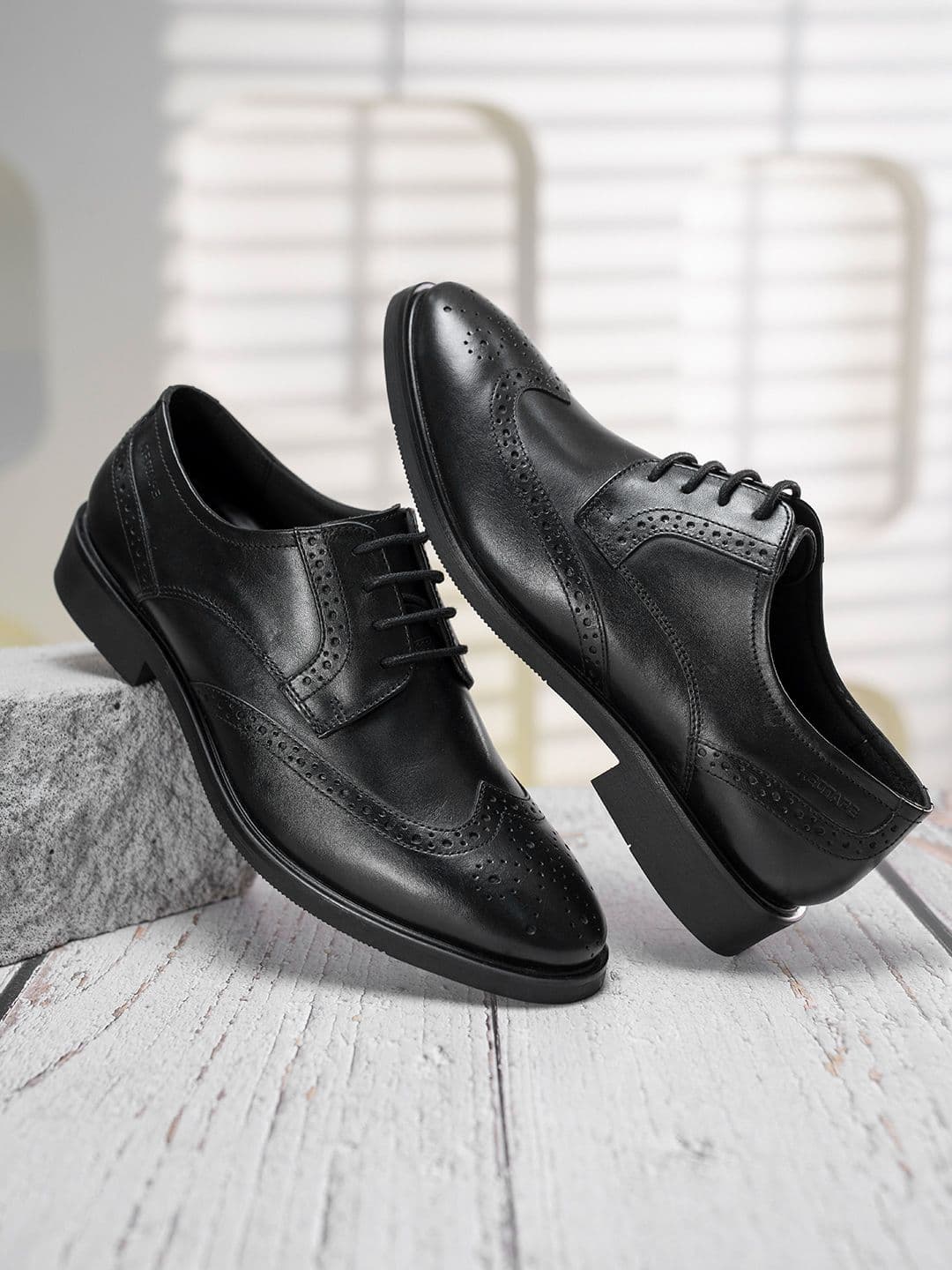 Red Tape Men Leather Formal Brogues - view 1