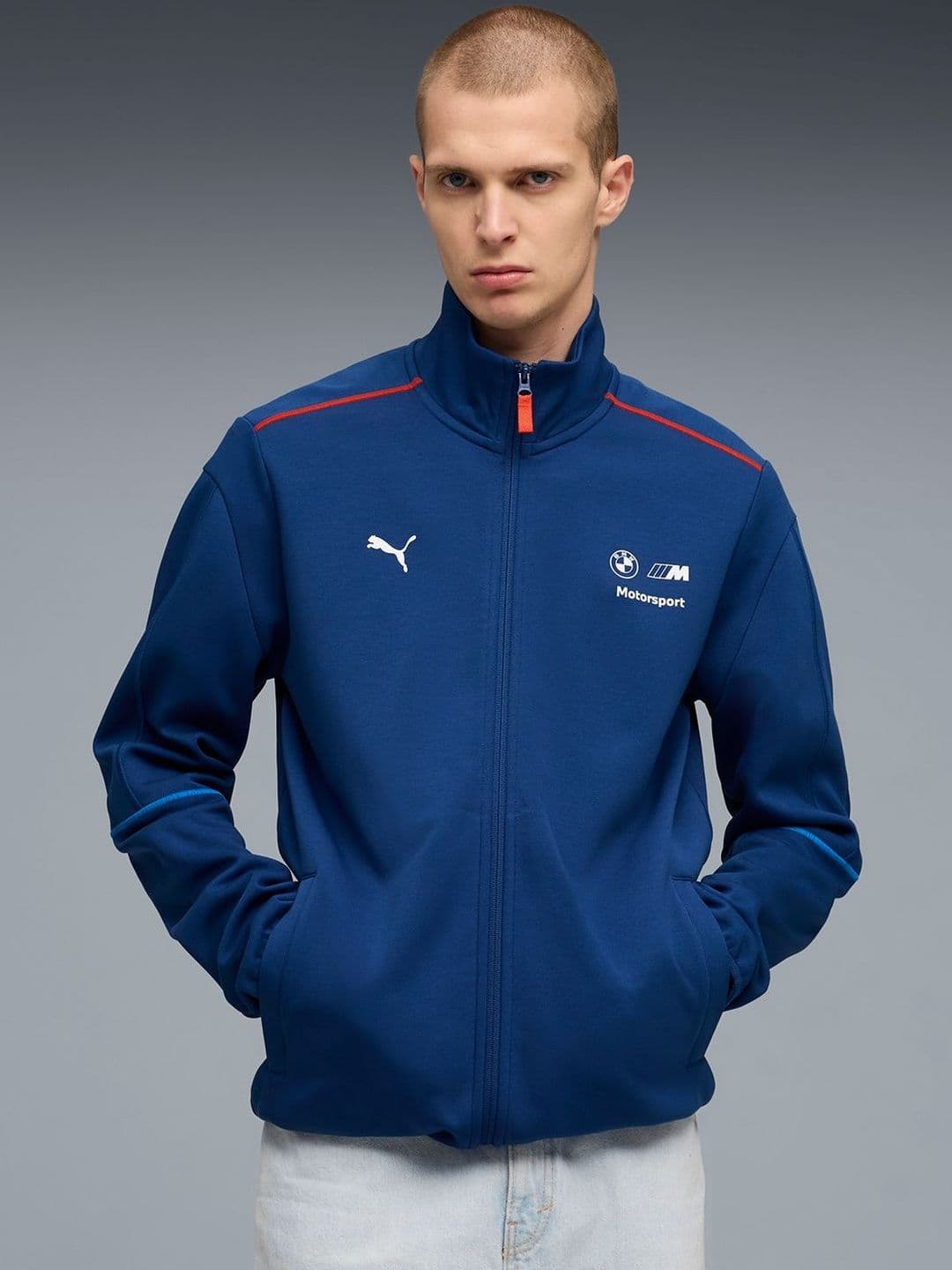 PUMA Motorsport BMW M Motorsport Sportswear Men's Reverse Coil Zipper Track Jacket - view 1