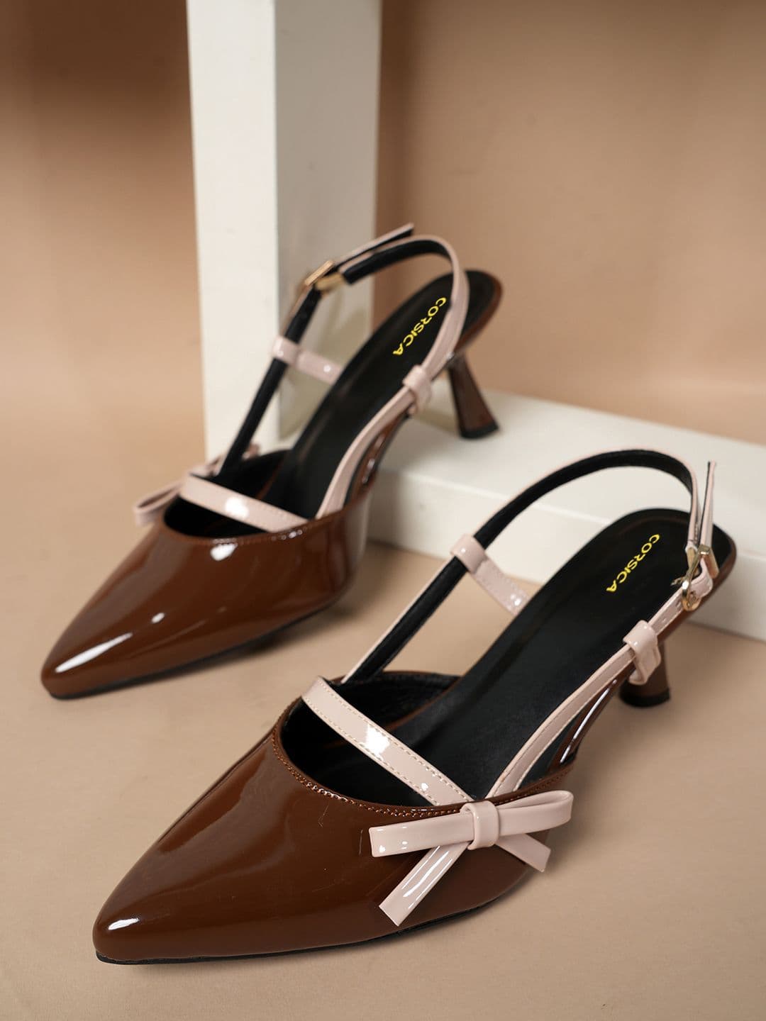 CORSICA Kitten Pumps with Bows - view 1