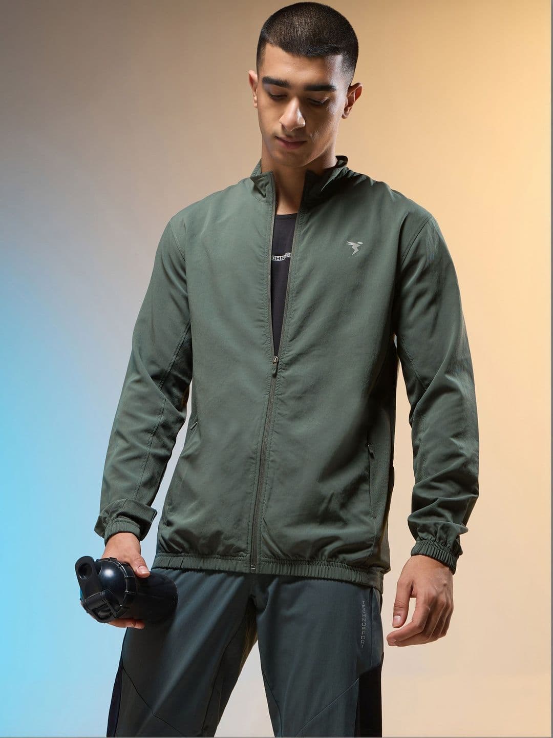 Technosport Men Lightweight Training or Gym Bomber Jacket - view 1