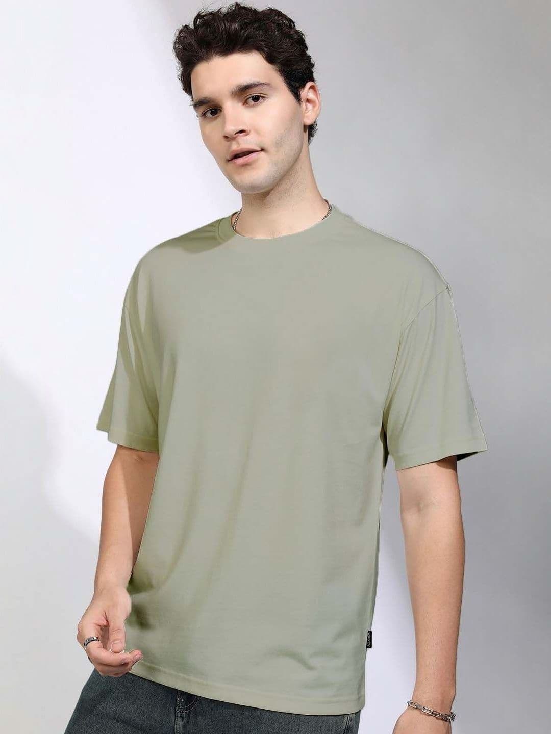 RuledBySun Men Oversized Pure Cotton T-shirt - view 1