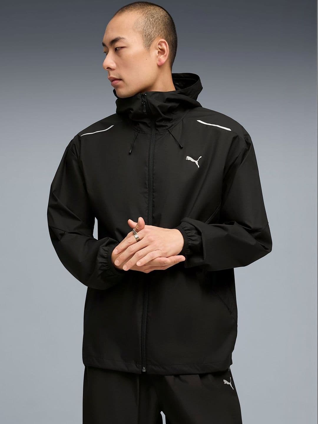 Puma TECH Men's Wind-Resistant Track Jacket - view 1