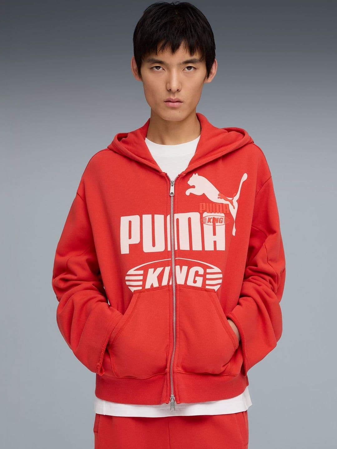 Puma KING Men's Oversized Full-Zip Hoodie - view 1