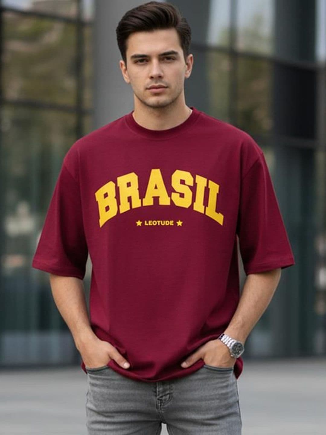 Leotude Men Typography Printed T-shirt - view 1