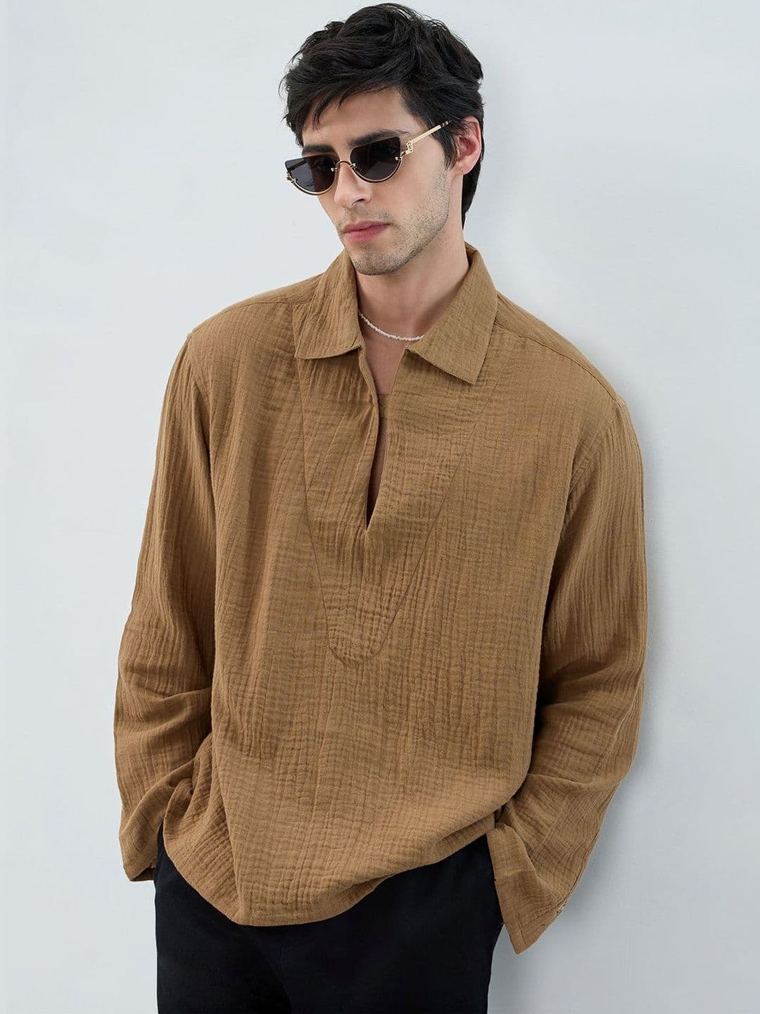 VASTRADO Men Classic Casual Shirt - view 1