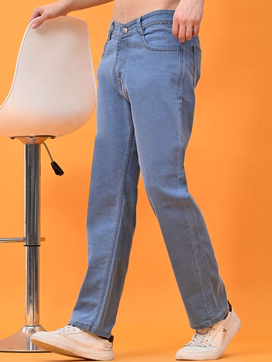 Moda Rapido Men Classic Boyfriend Fit Mid-Rise Stretchable Jeans - view 1