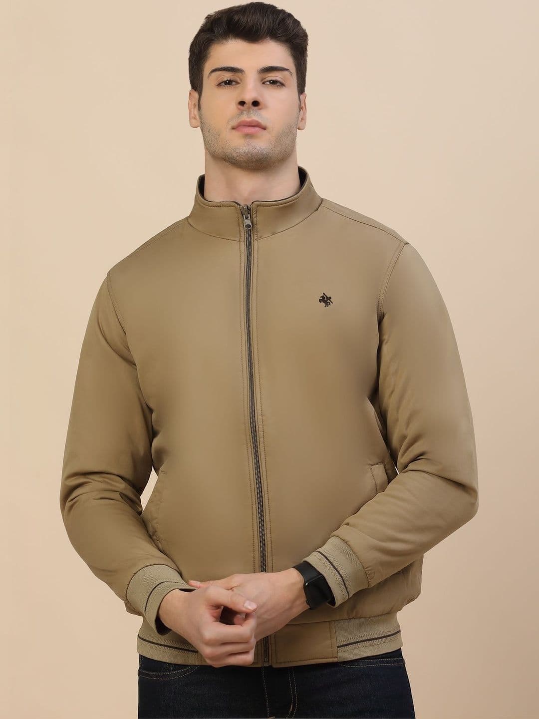 Cantabil Men Reversible Bomber Jacket - view 1