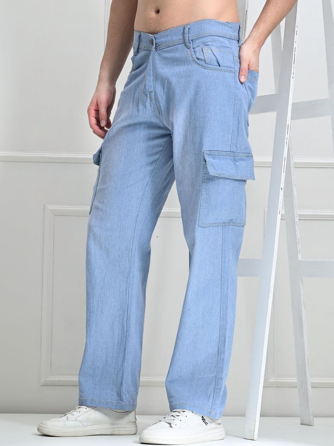 Moda Rapido Men Classic Mid-Rise Stretchable Jeans - view 1