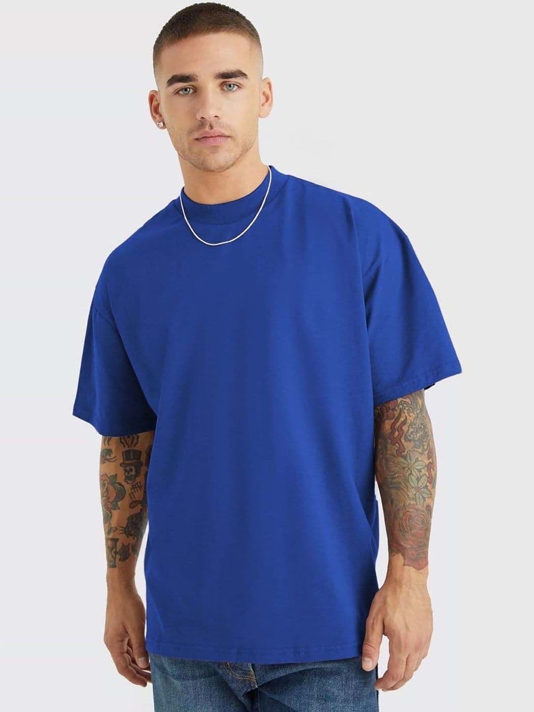 RuledBySun Men Pure Cotton Anti Odour T-shirt - view 1