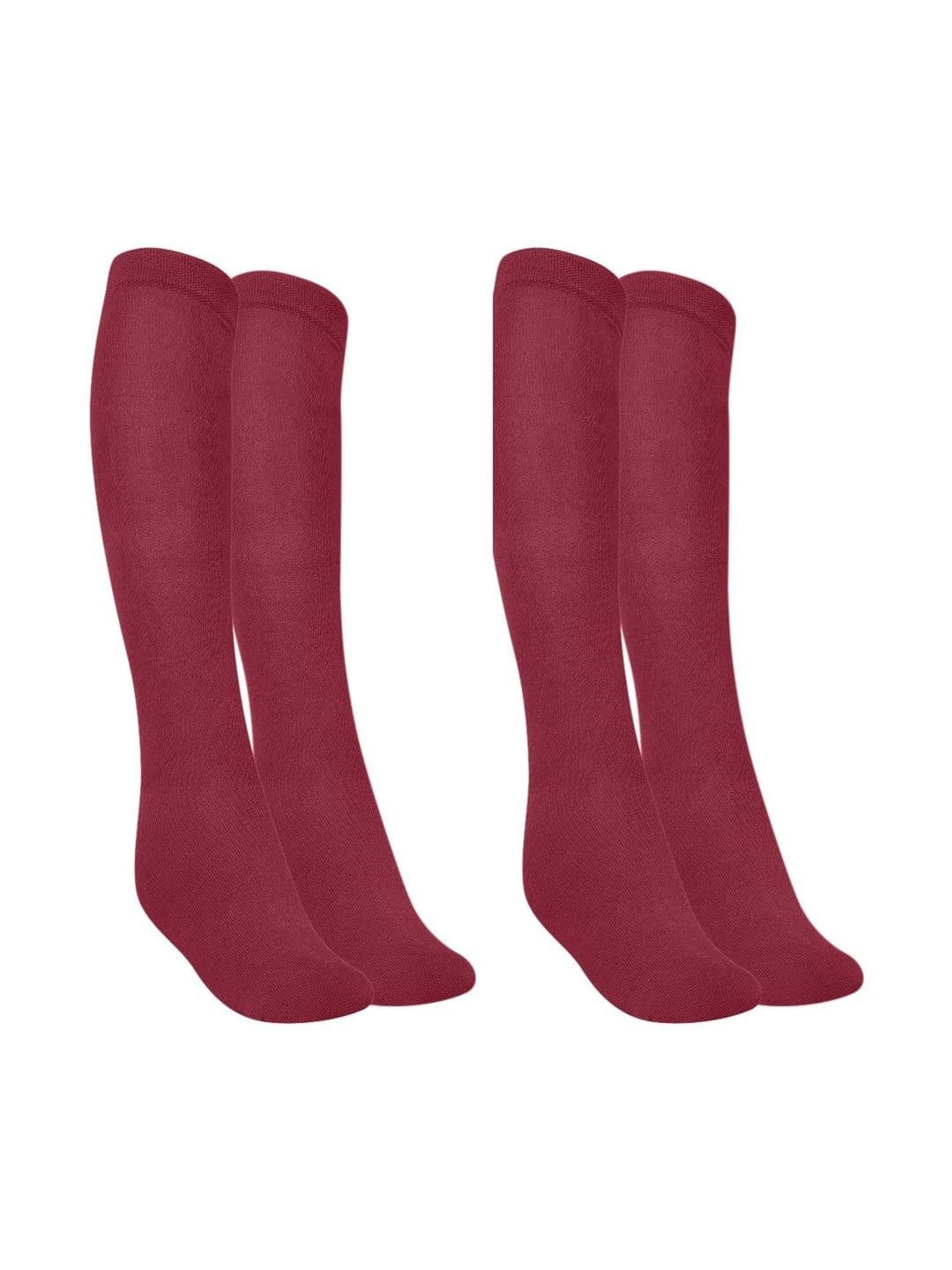 MUKHAKSH Men Pack Of 2 Knee-Length Socks - view 1