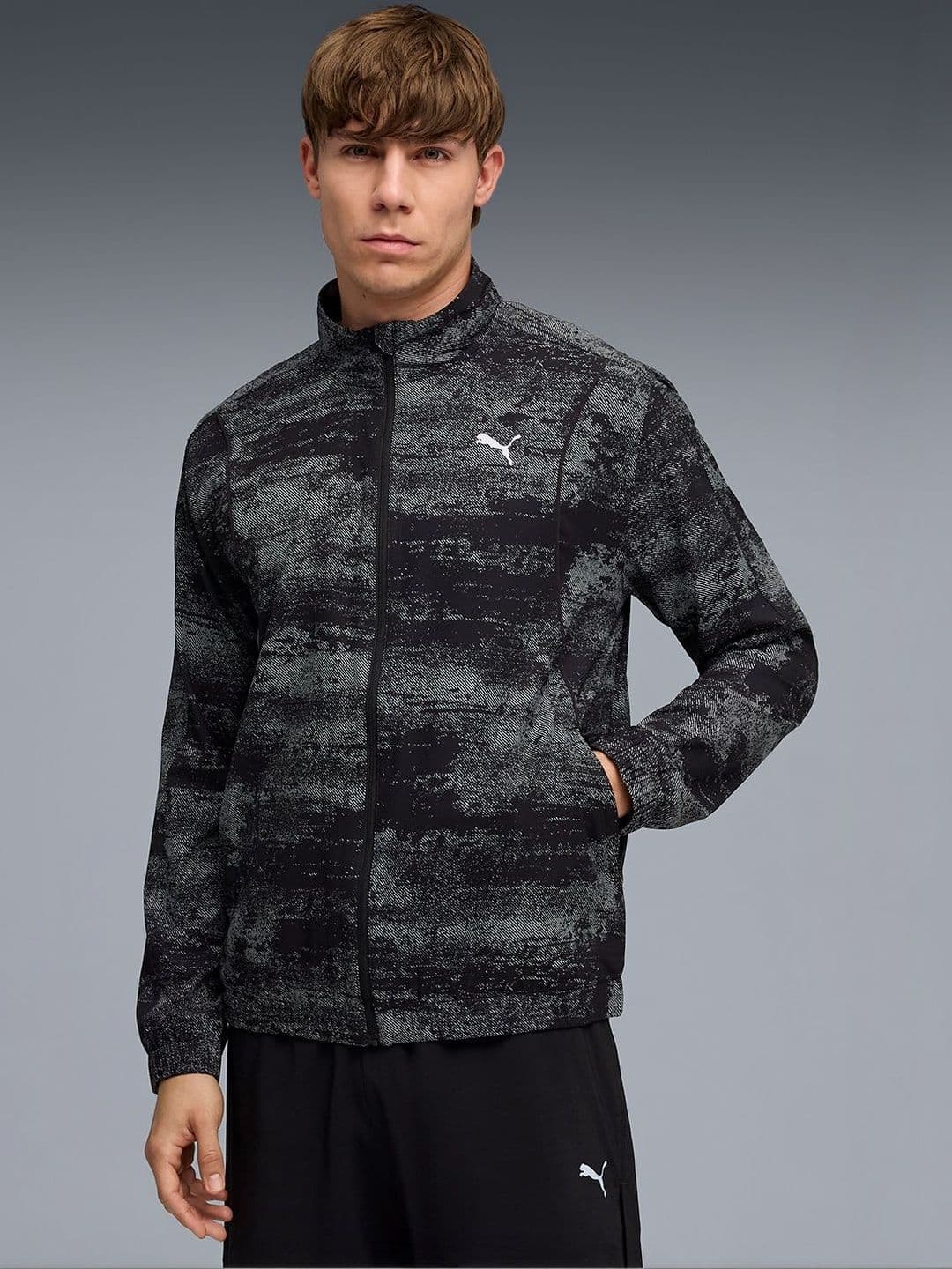 Puma Run Velocity Men's All-Over-Printed Jacket - view 1