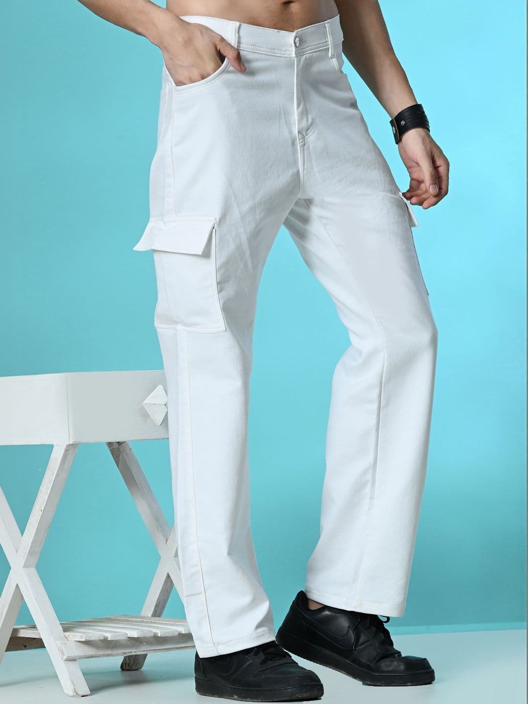 Moda Rapido Men Classic Boyfriend Fit Mid-Rise Stretchable Jeans - view 1