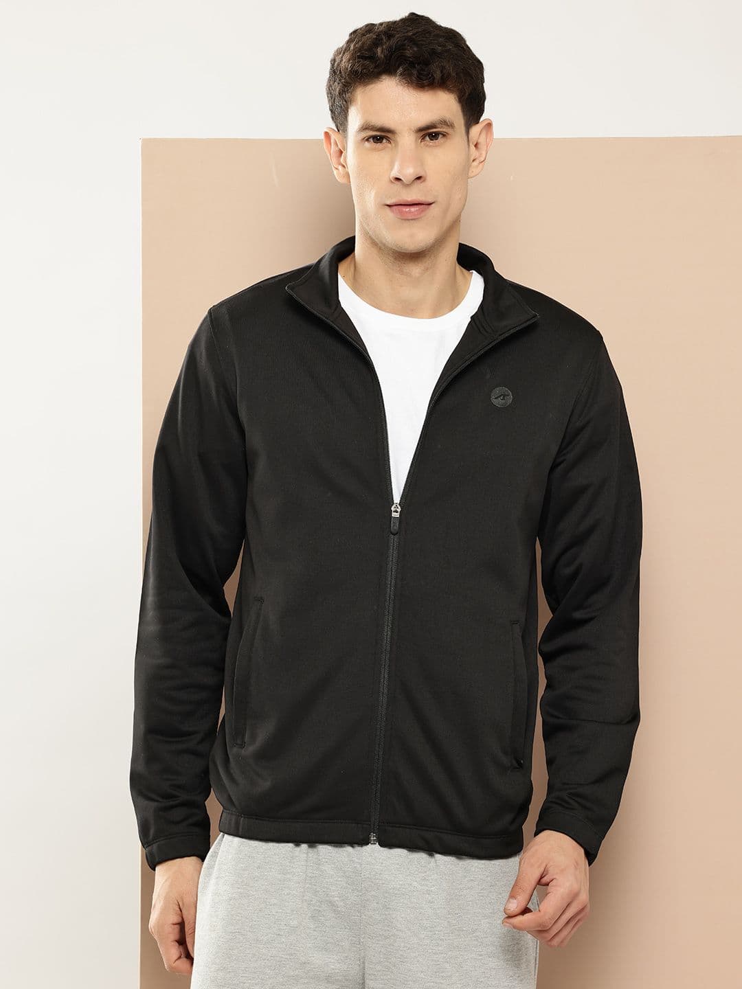Alcis Mock Collar Training Tailored Jacket - view 1