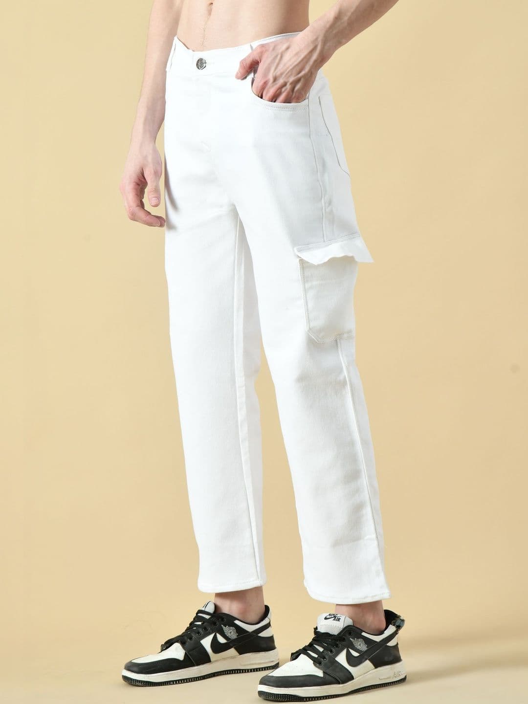 Moda Rapido Men Classic Boyfriend Fit Mid-Rise Stretchable Jeans - view 1
