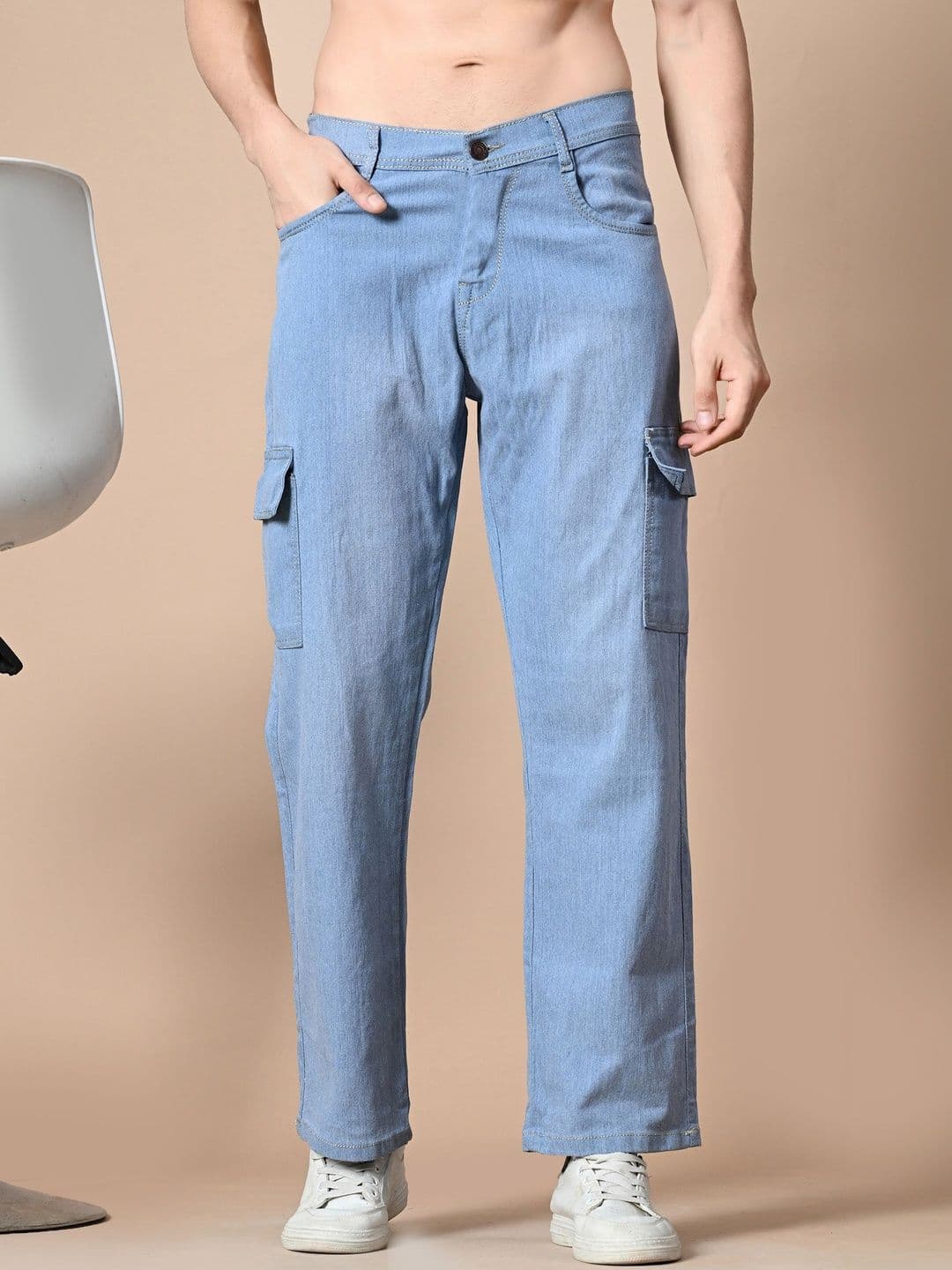 Moda Rapido Men Classic Boyfriend Fit Mid-Rise Stretchable Jeans - view 1