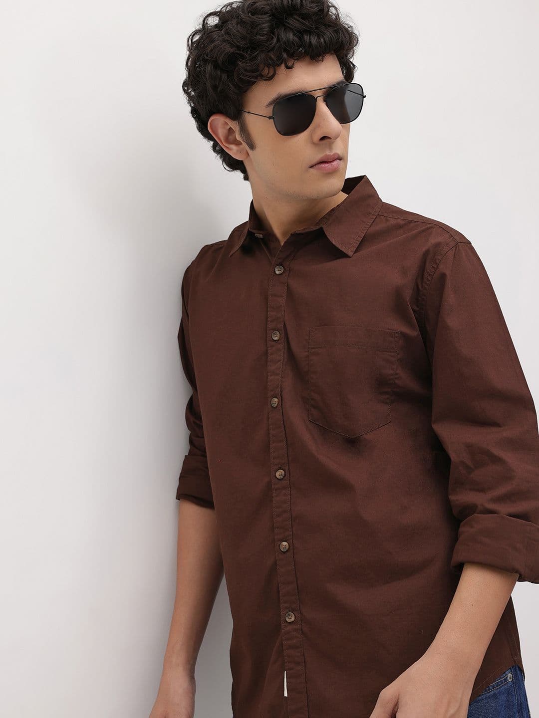 The Roadster Life Co. Pure Cotton Casual Shirt - view 1