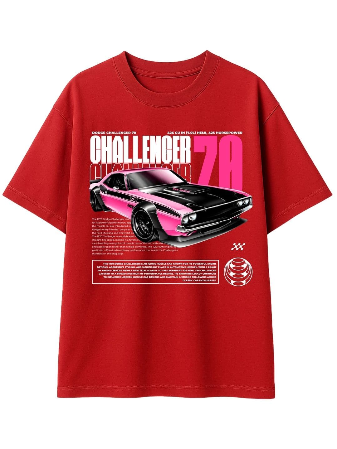 TeeSlix Men Printed Drop-Shoulder Sleeves T-shirt - view 1