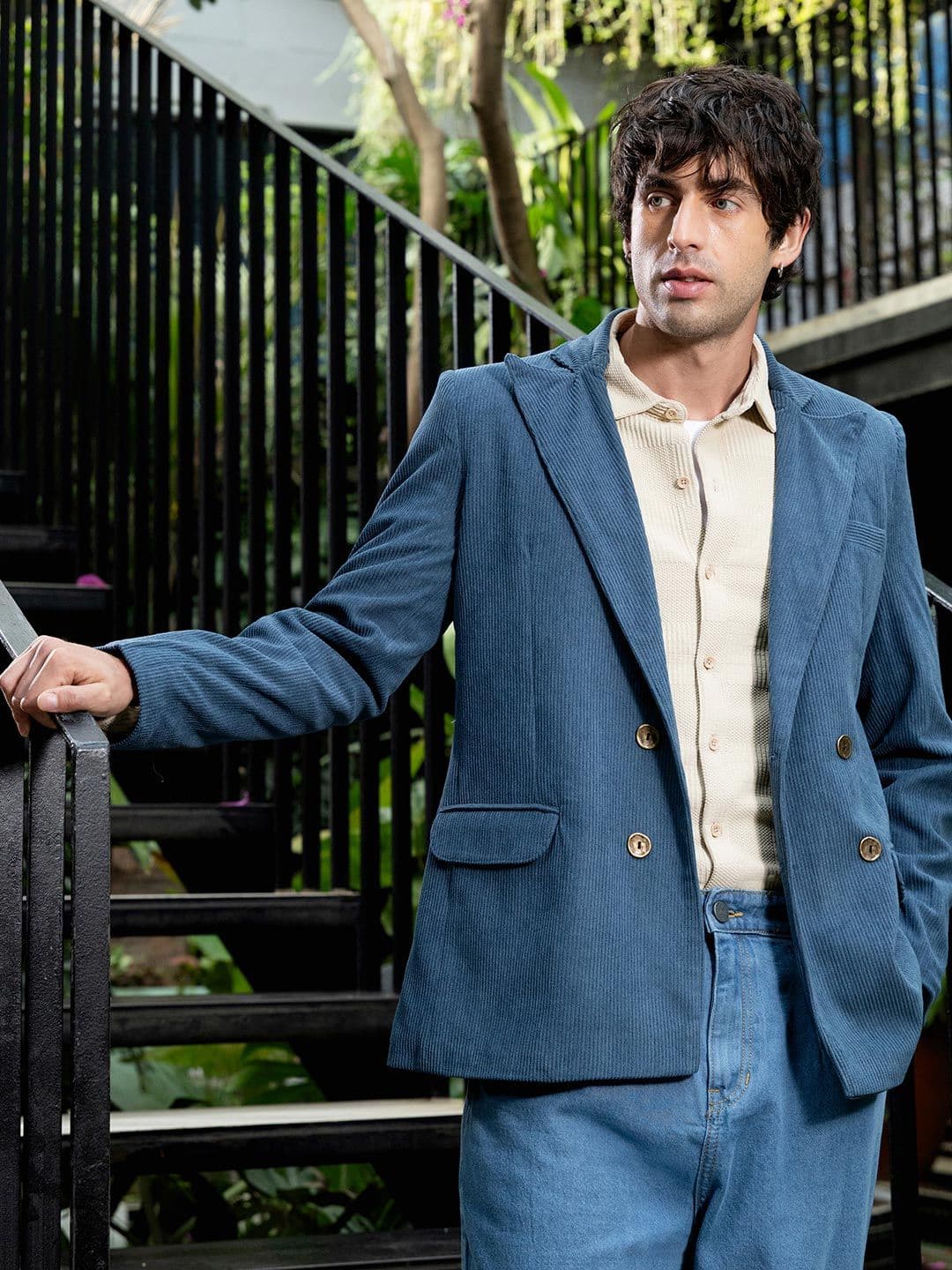 CAHOOT Notched Lapel Double-Breasted Single-Breasted Blazers - view 1