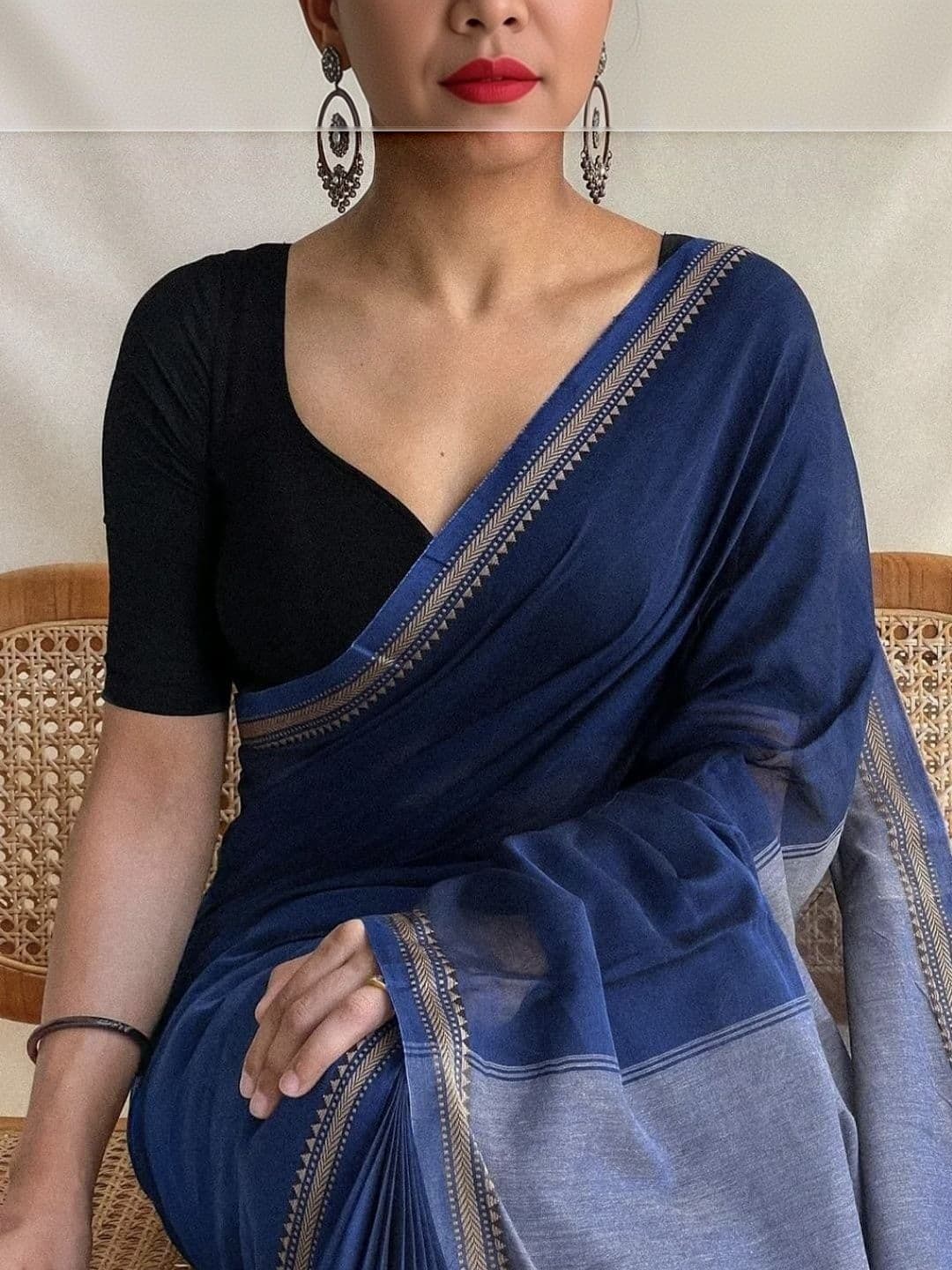 ACHOL Woven Design Pure Cotton Handloom Saree - view 1