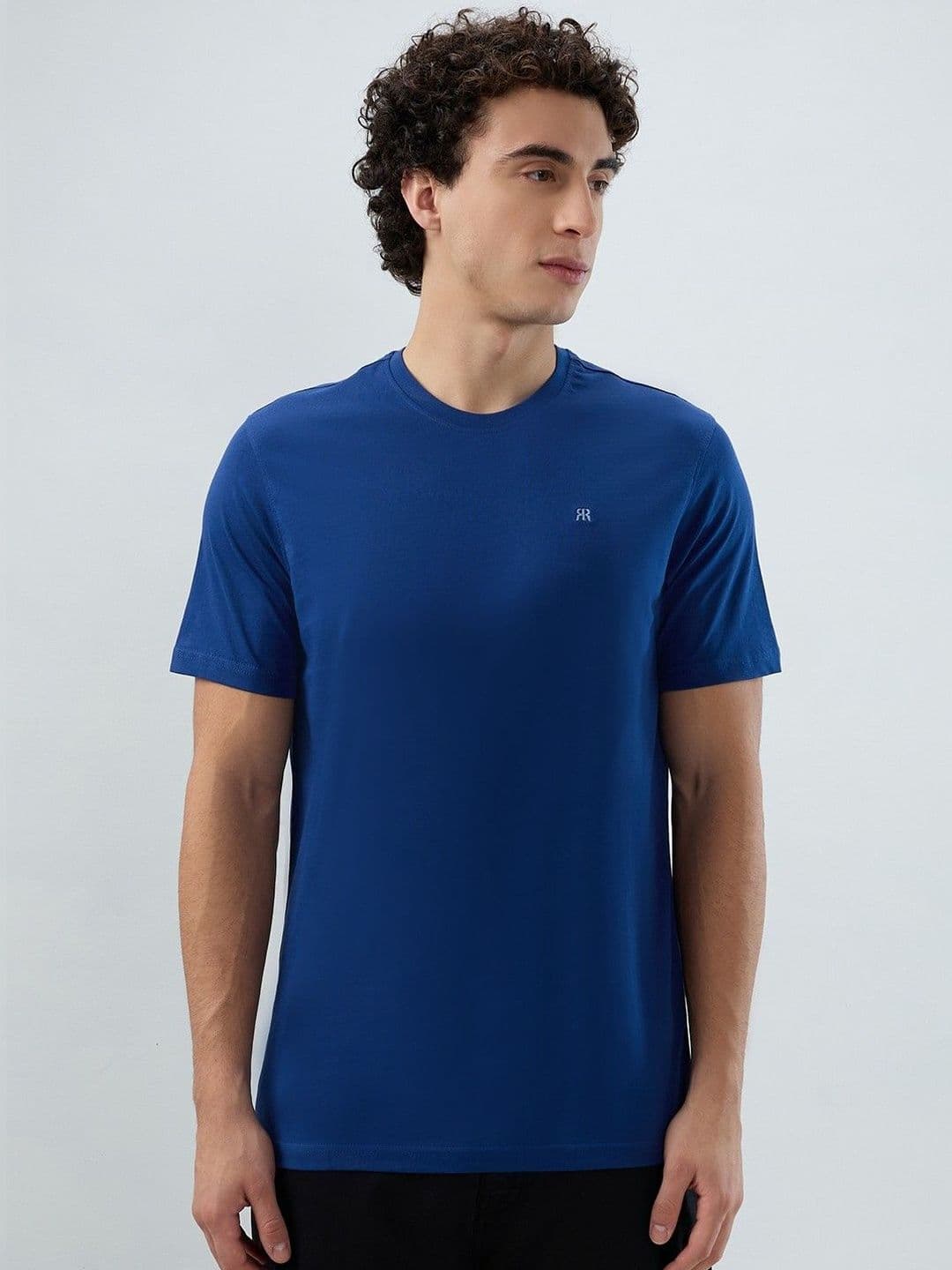 Raymond Men Pure Cotton Crew Neck Tshirts - view 1