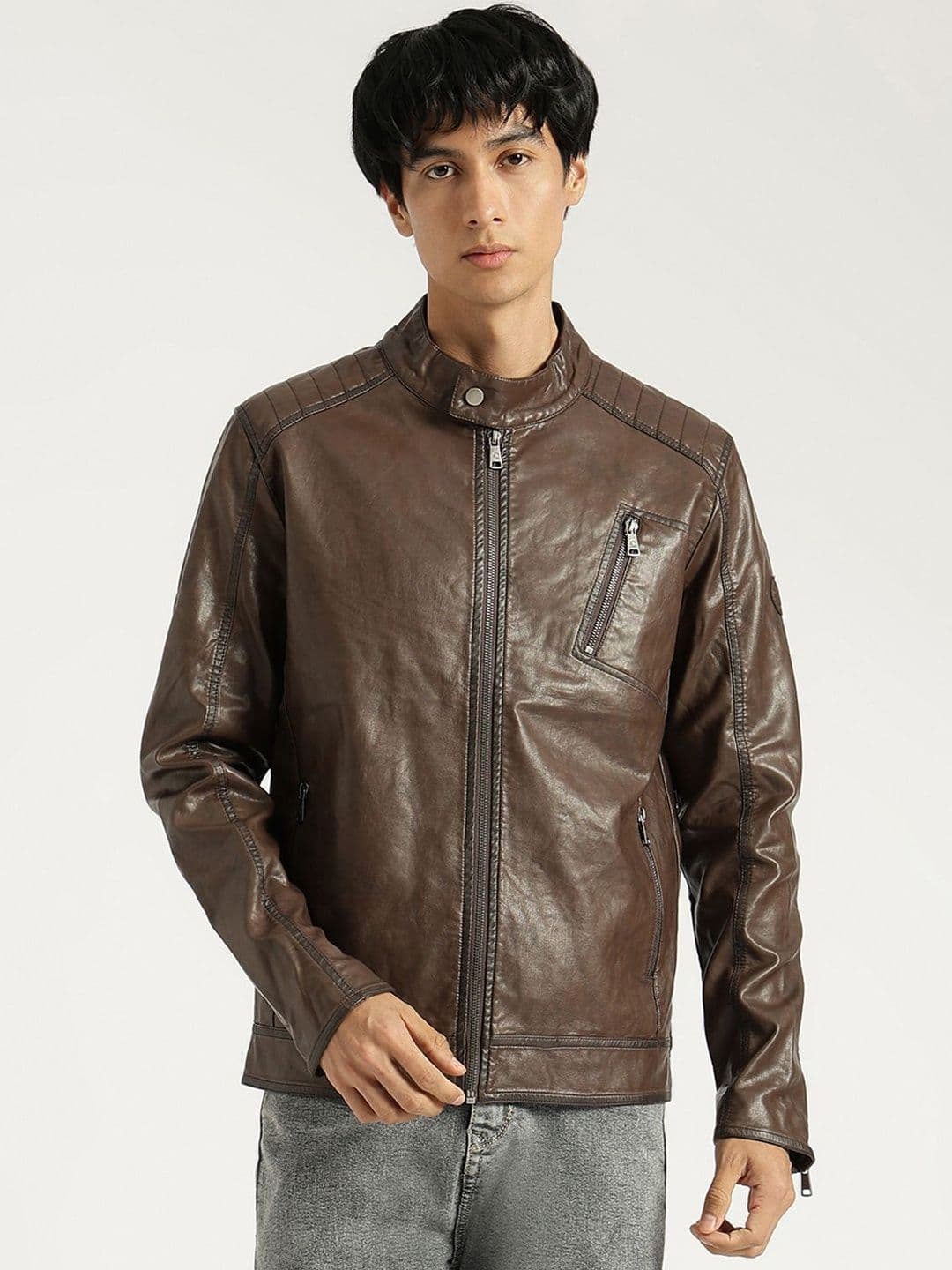 United Colors of Benetton Men Biker Jacket - view 1