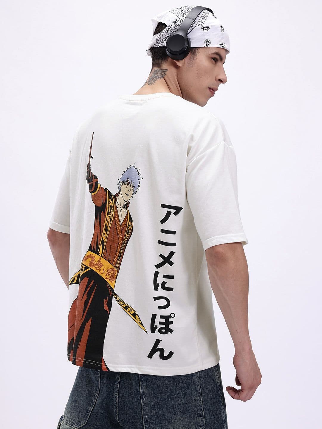Kook N Keech Printed Drop-Shoulder Sleeves T-shirt - view 1