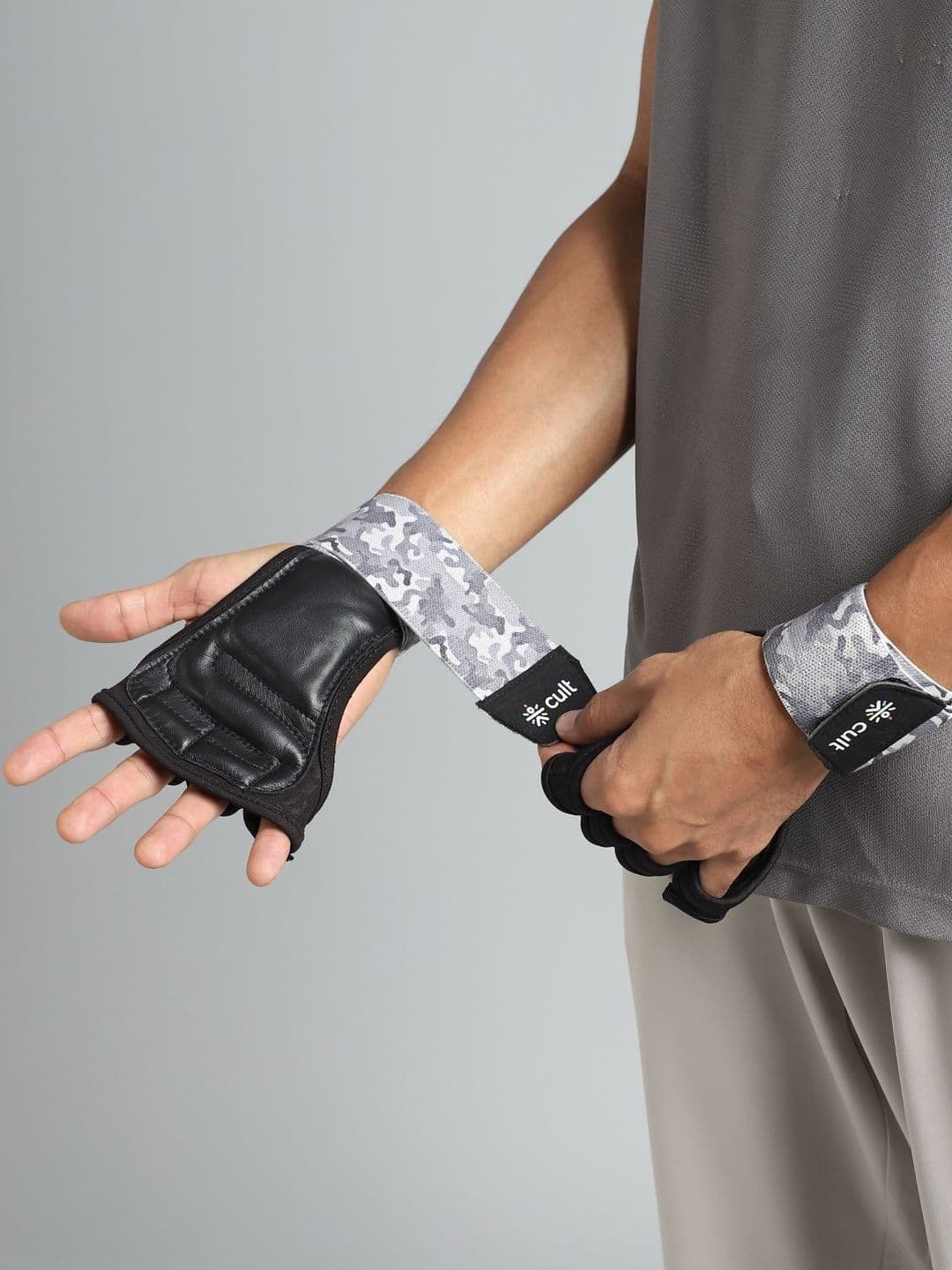 CULT Unisex Leather Sport Gloves - view 1