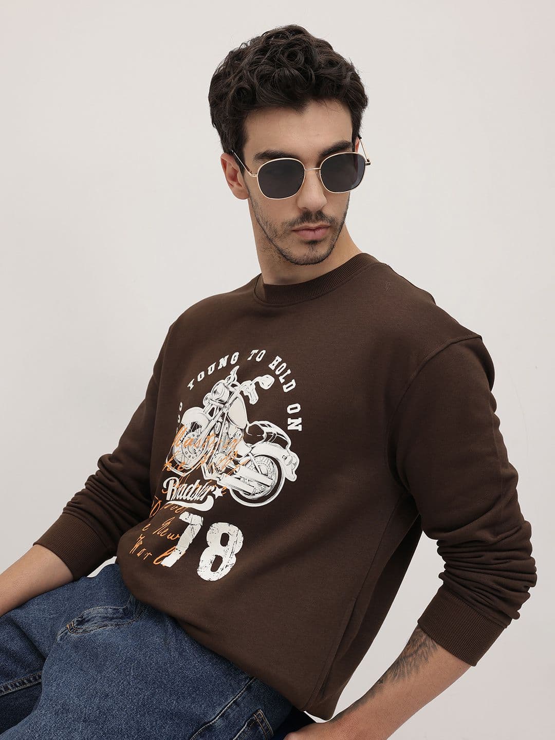 The Roadster Life Co. Printed Sweatshirt - view 1