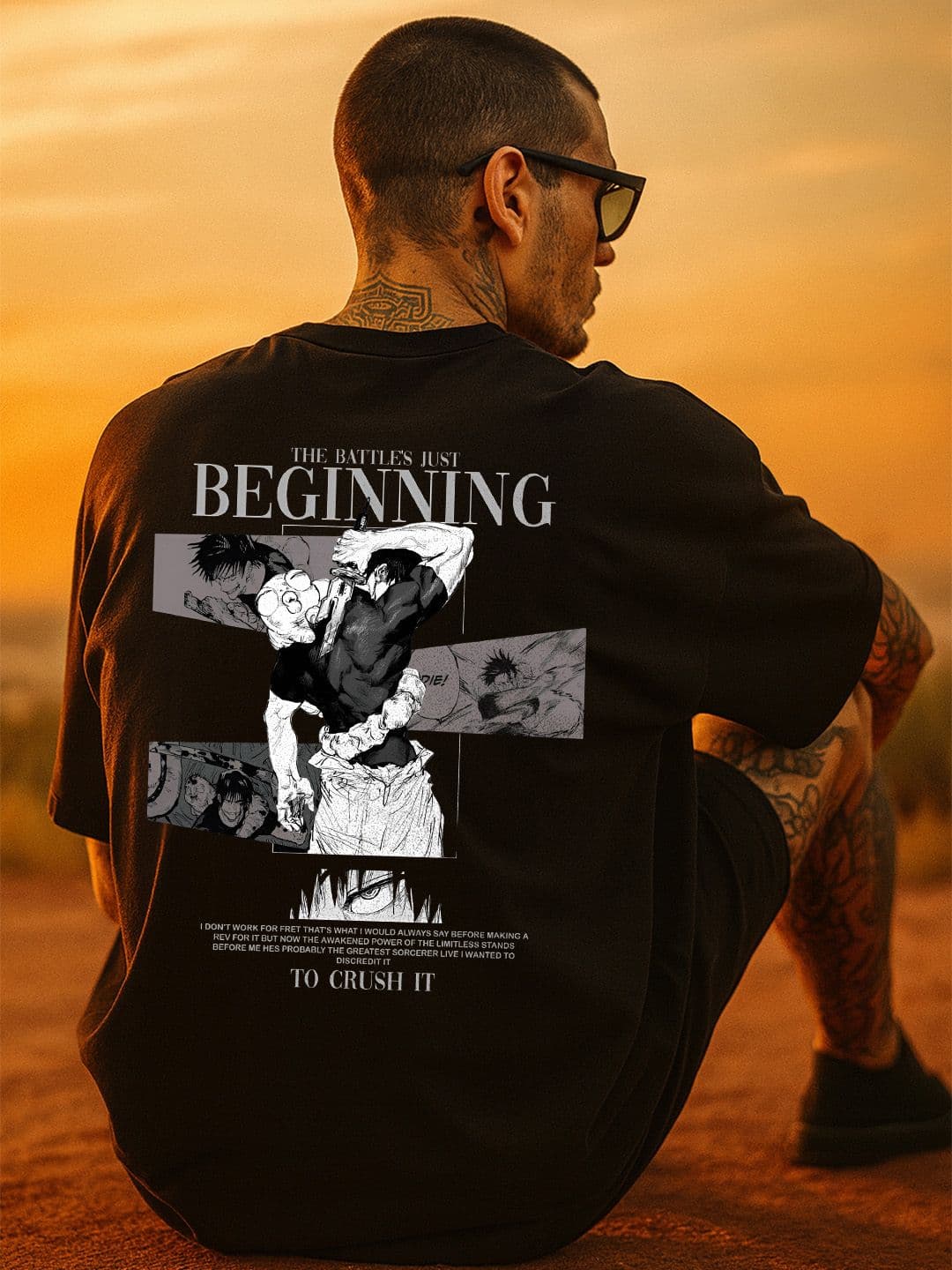 BDSQUARE Men Typography Printed T-shirt - view 1